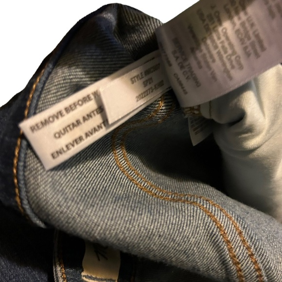 Madewell Curvy High-Rise Skinny Crop stretch Jeans style mc705 size 31 - Picture 5 of 7